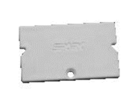 MODULAR SOLUTION ROLLER TRACK PART&lt;BR&gt;60MM WIDE ROLLER TRACK END CAP